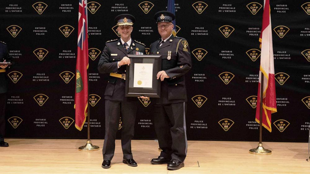 Auxiliary Awards ceremony