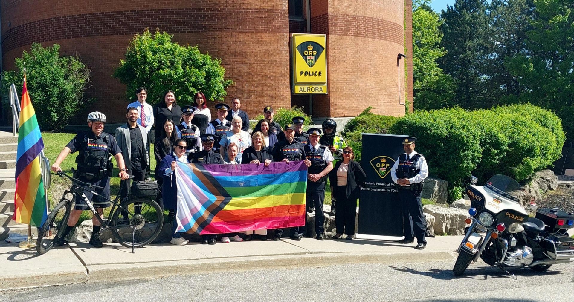 OPP members celebrate pride
