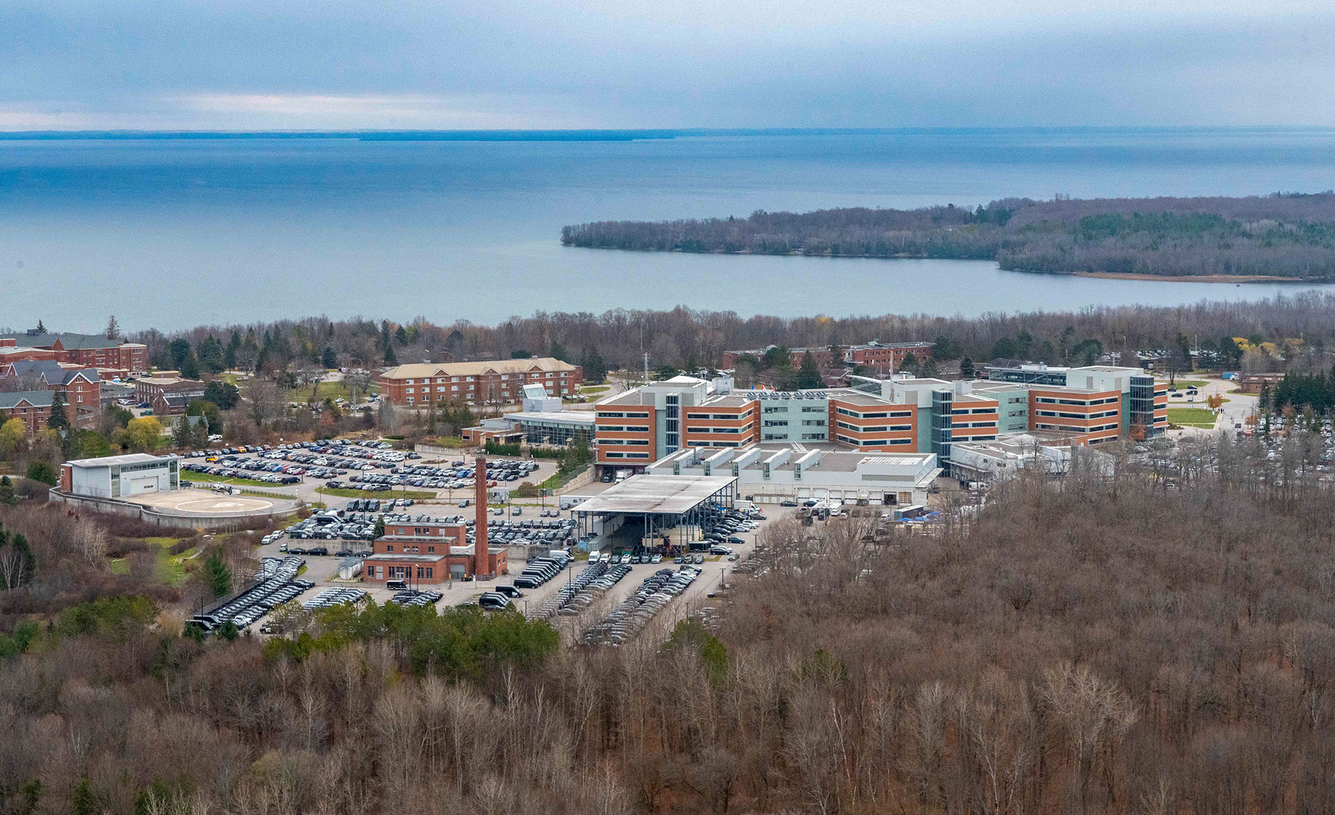 OPP General Headquarters from the air
