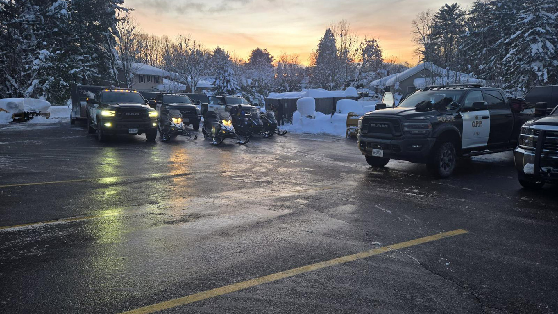 OPP Vehicles in Winter