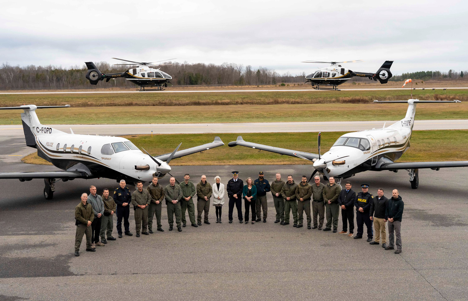 Aviation Services group photo