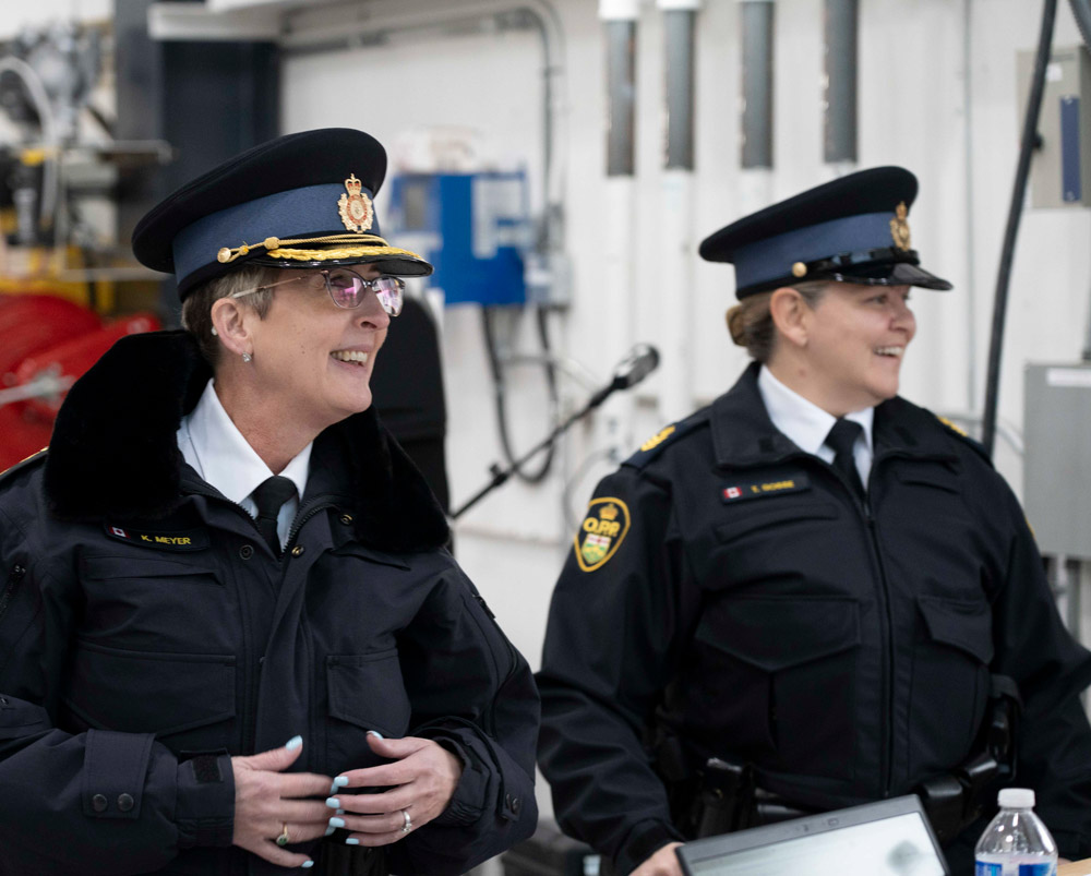 Deputy Meyer at Aviation event