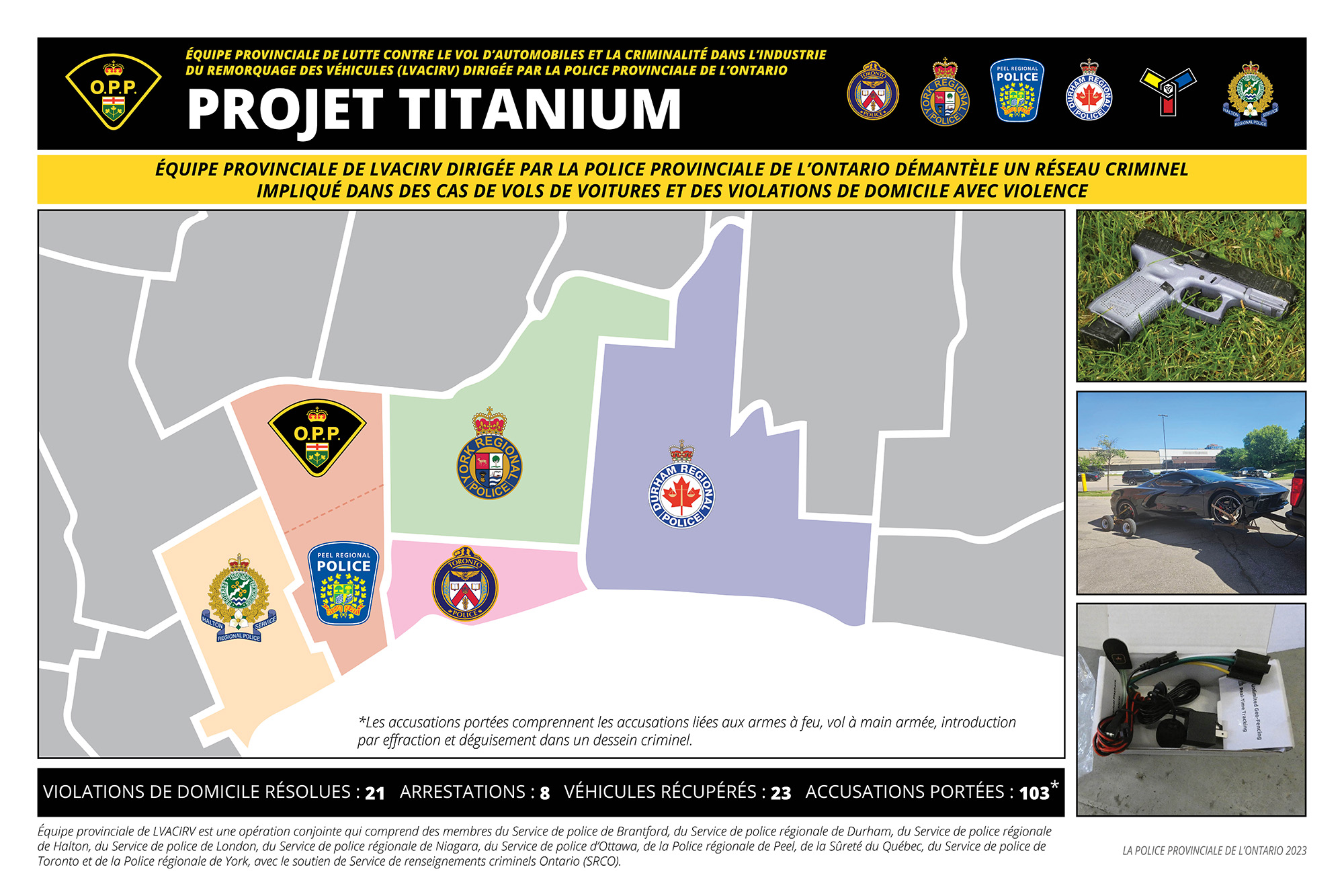 Projet Titane - carte