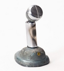 Microphone, used by dispatchers from 1956 - 1991