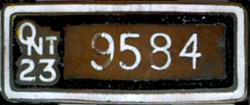 Sharp's 1923 Chauffeur pin