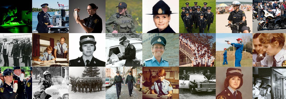 Hommage aux femmes des services policiers