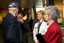 Ouverture de l'exposition Frontières au Musée de l'OPP, le 30 avril 2009.