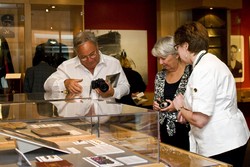 Ouverture de l'exposition Frontières au Musée de l'OPP, le 30 avril 2009.