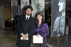 Ouverture de l'exposition Frontières au Musée de l'OPP, le 30 avril 2009.