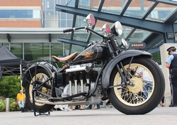 1931 Henderson Streamline KL - During restoration